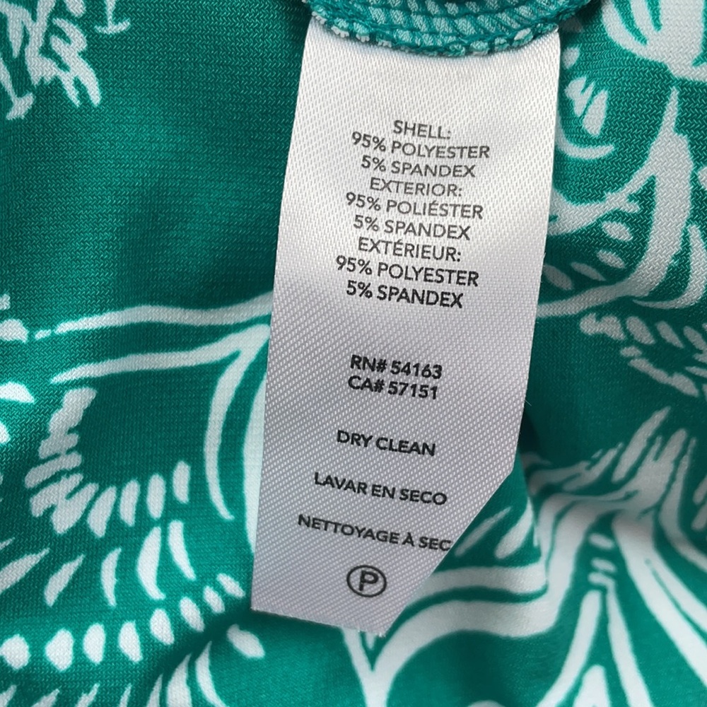 6 CHAPS BOHEMIAN TEAL MAXI DRESS - Picture 7 of 7